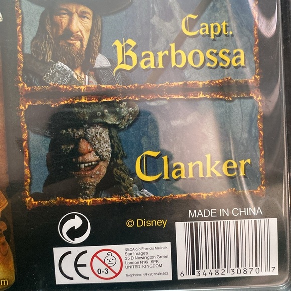 RARE NECA Pirates Of The Caribbean Series 3
CANNIBAL JACK SPARROW Action
Figure - Picture 7 of 16